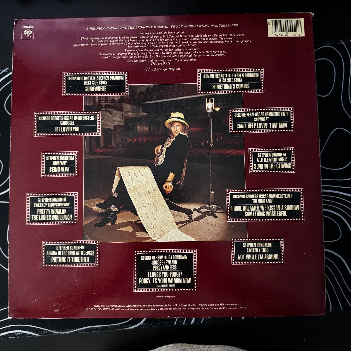 Barbara Streisand - The Broadway album 