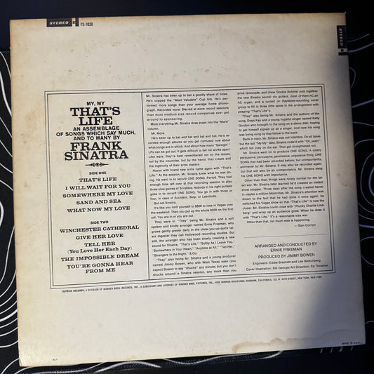 Frank Sinatra - That’s Life