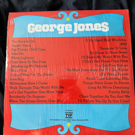 George Jones 30 greatest hits on 2 records (ALMOST NEW)