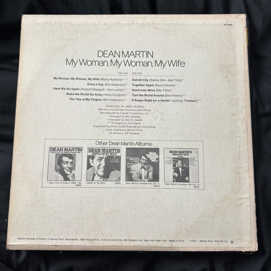 Dean Martin - My Woman, My Woman, My Wife