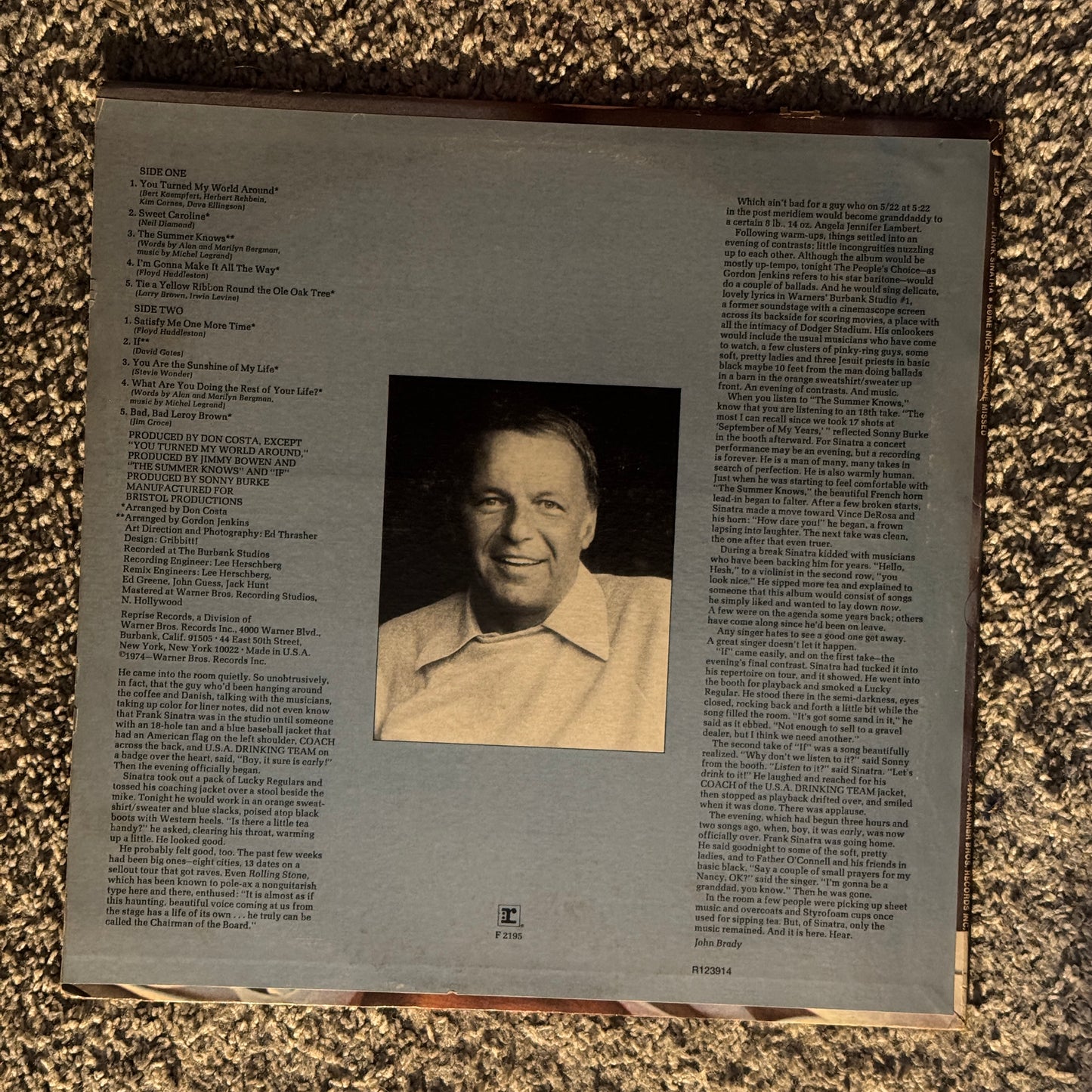 Frank Sinatra - Some Nice Things I've Missed