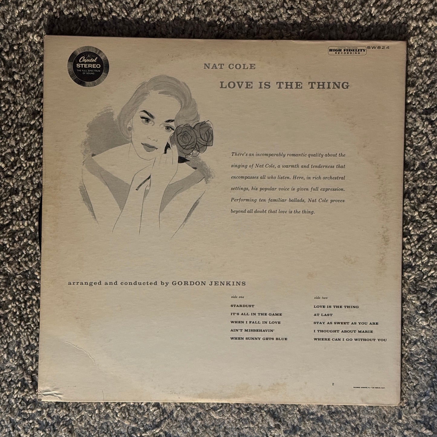 Nat King Cole - Love is the Thing