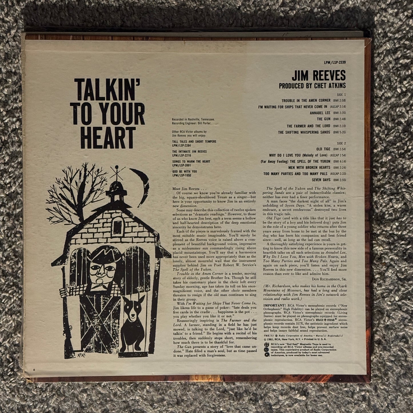 Jim Reeves - Talkin to Your Heart