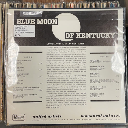 George Jones and Melba Montgomery- Blue Moon of Kentucky