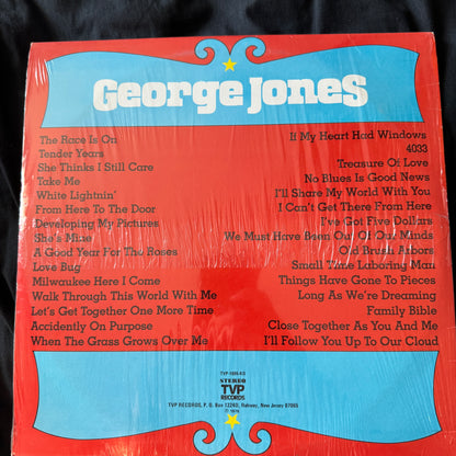 George Jones 30 greatest hits on 2 records (ALMOST NEW)￼