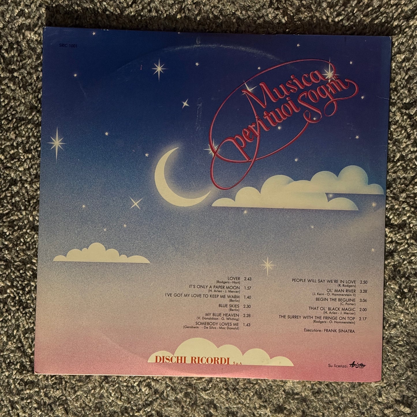 Frank Sinatra - Musica, Ventiun Sogni