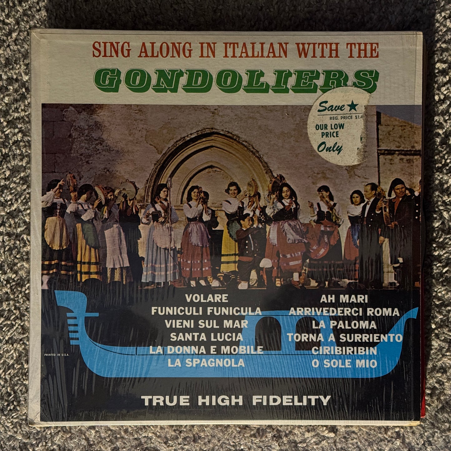 Various Artists - Sing Along in Italian with The Gondoliers