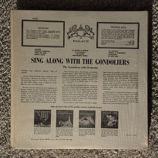 Various Artists - Sing Along in Italian with The Gondoliers