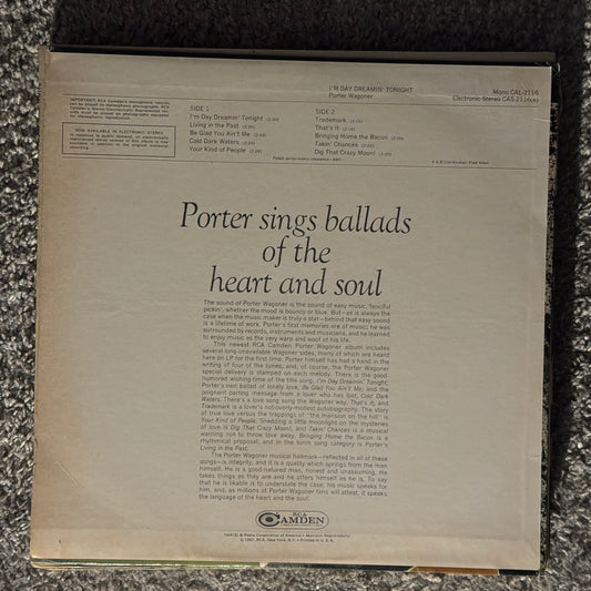 Porter Wagoner - I'm Day Dreamin' Tonight