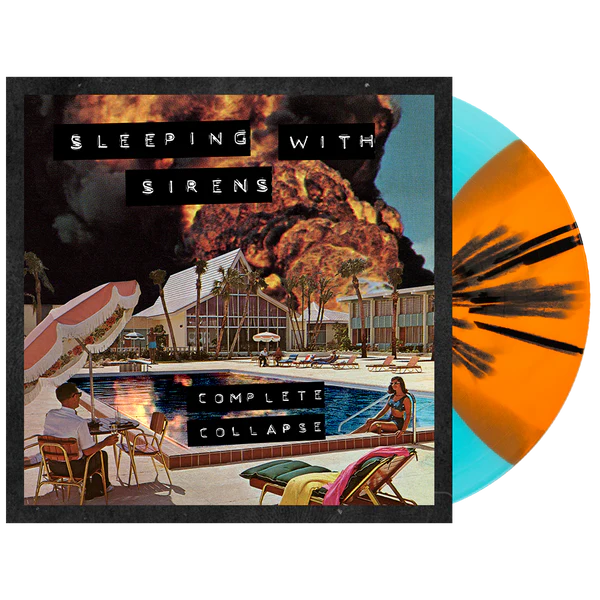 Complete Collapse - Sleeping With Sirens (Orange And Blue Signed)
