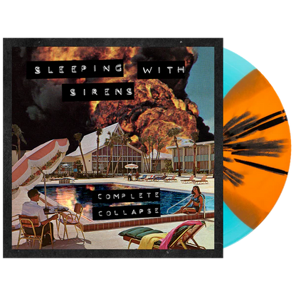 Complete Collapse - Sleeping With Sirens (Orange And Blue Signed)