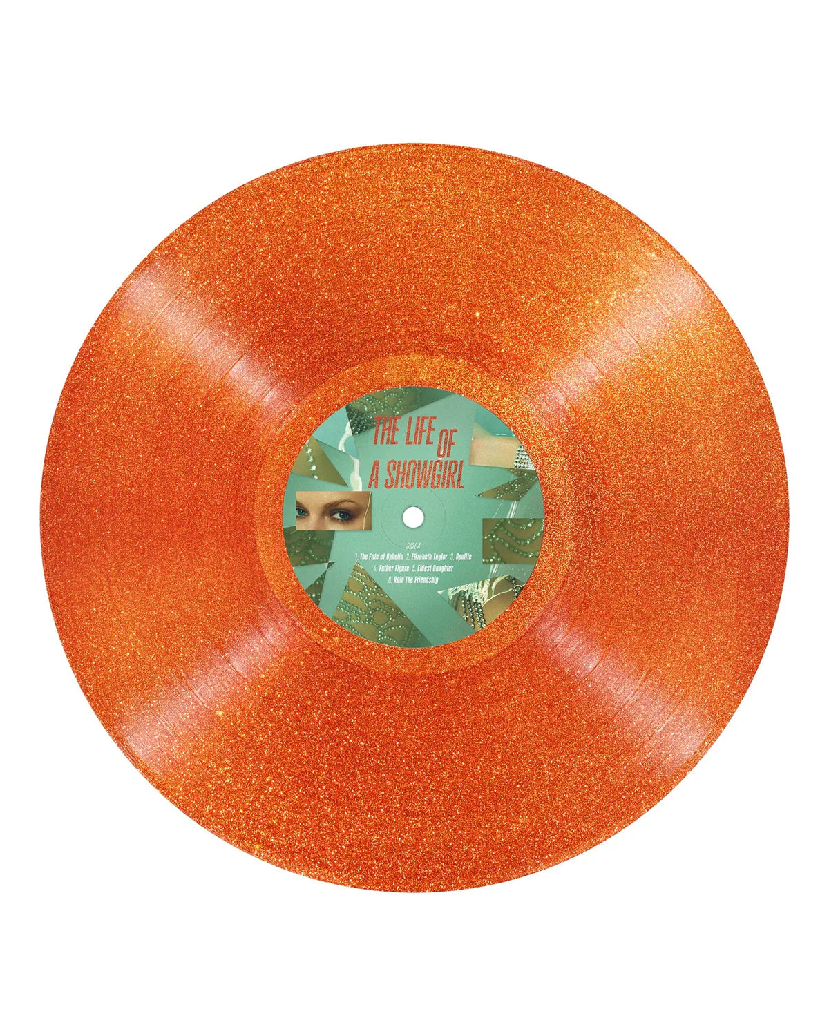 Taylor Swift - The Life Of A Showgirl [Sweat And Vanilla Perfume Portofino Orange Glitter Vinyl]