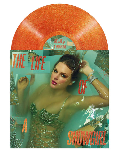 Taylor Swift - The Life Of A Showgirl [Sweat And Vanilla Perfume Portofino Orange Glitter Vinyl]