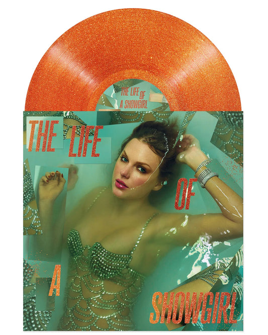 Taylor Swift - The Life Of A Showgirl [Sweat And Vanilla Perfume Portofino Orange Glitter Vinyl]