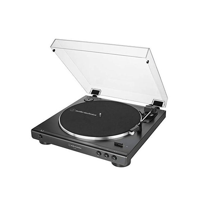 AT-LP60X-BK Fully Automatic Belt-Drive Stereo Turntable, Black