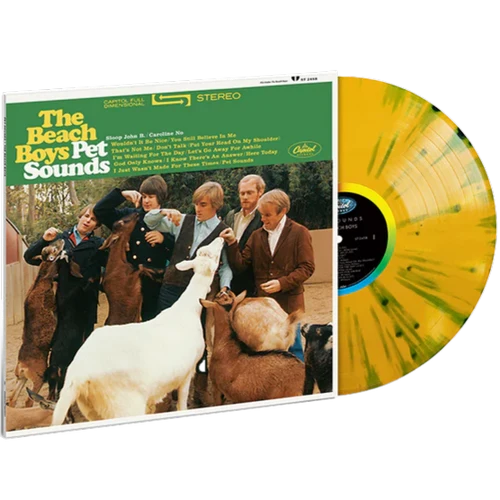The Beach Boys - Pet Sounds (Limited Edition, Yellow & Green Splatter Colored Vinyl)